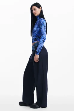 Camisas E Blusas|T-shirts<Desigual Camiseta borboleta