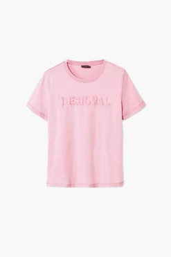 Camisas E Blusas|T-shirts<Desigual Camiseta brilhante