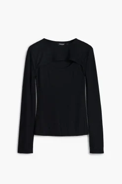 T-shirts<Desigual Camiseta com decote cutout Maitrepierre
