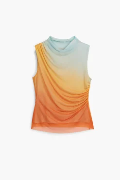 Camisas E Blusas|T-shirts<Desigual Camiseta com efeito degradê