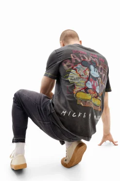 T-shirts<Desigual Camiseta com estampa do Mickey Mouse