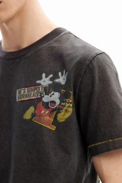T-shirts<Desigual Camiseta com estampa do Mickey Mouse