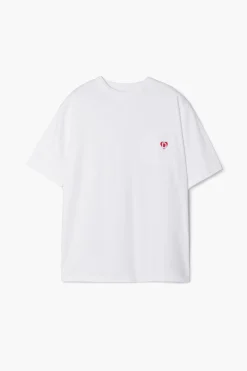 T-shirts<Desigual Camiseta com logo e bolso