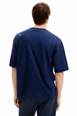 T-shirts<Desigual Camiseta com patch central