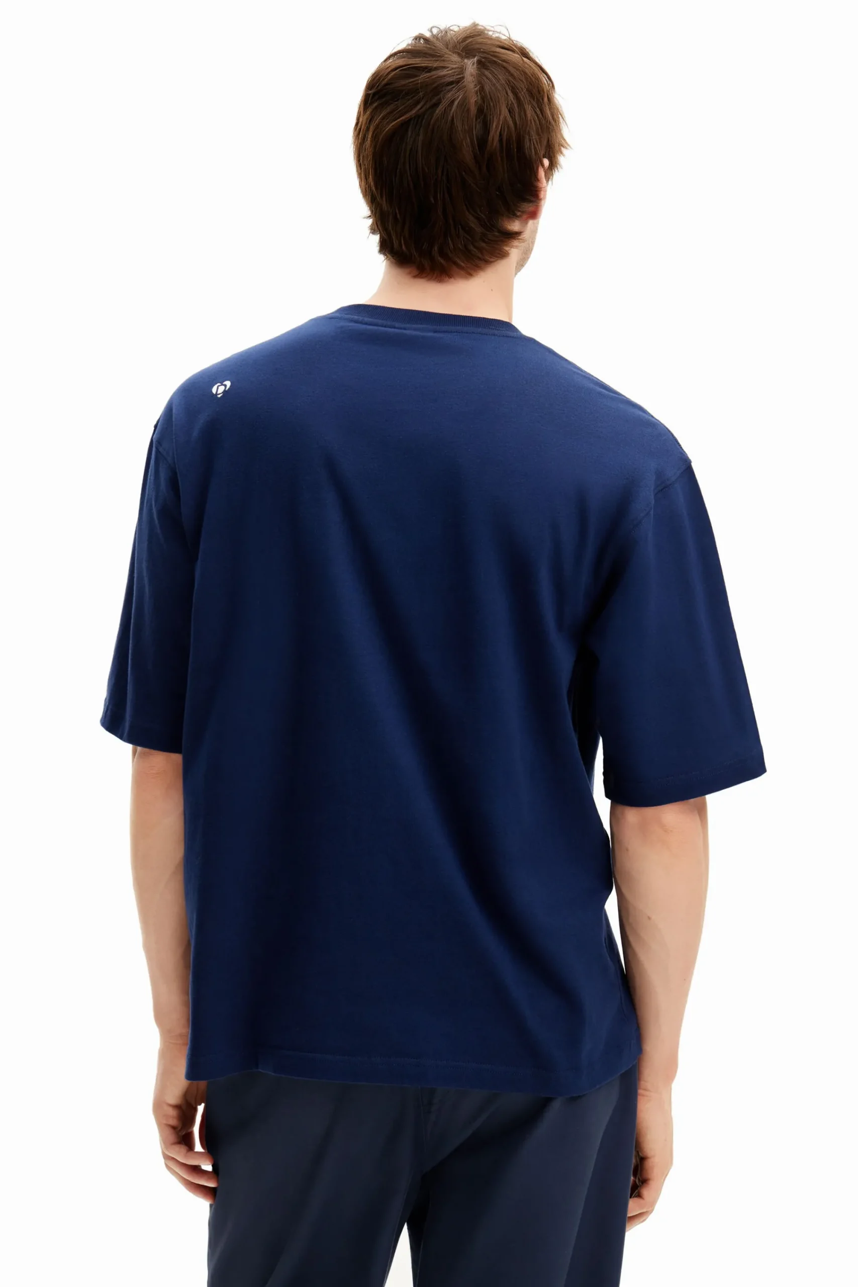 T-shirts<Desigual Camiseta com patch central