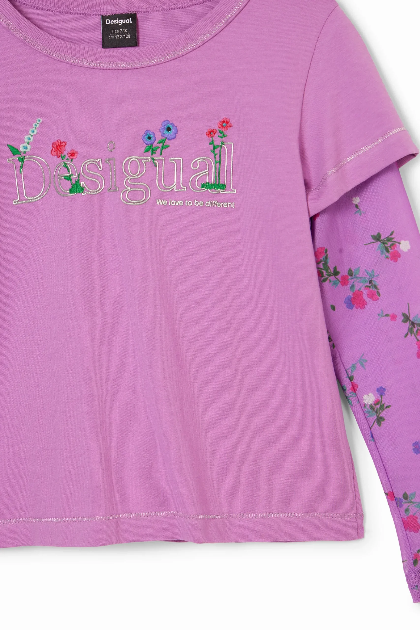 T-shirts E Camisas<Desigual Camiseta combinada
