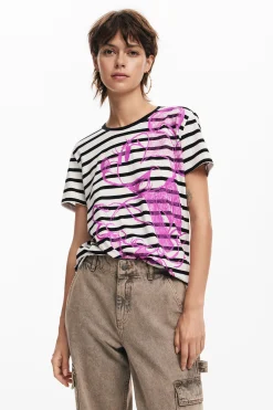Camisas E Blusas|T-shirts<Desigual Camiseta da Minnie Mouse