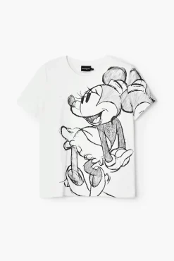 Camisas E Blusas|T-shirts<Desigual Camiseta da Minnie Mouse