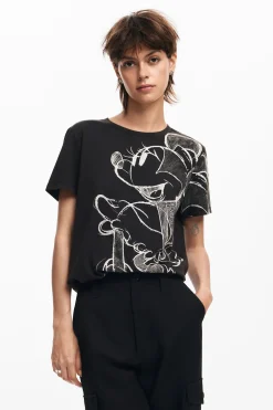 Camisas E Blusas|T-shirts<Desigual Camiseta da Minnie Mouse