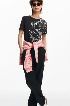 Camisas E Blusas|T-shirts<Desigual Camiseta da Minnie Mouse