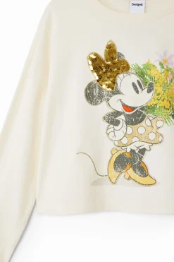 T-shirts E Camisas<Desigual Camiseta de flores da Minnie Mouse
