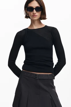 Roupa De Malha|Camisas E Blusas<Desigual Camiseta de malha