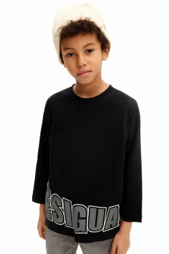 T-shirts E Camisas<Desigual Camiseta de manga longa