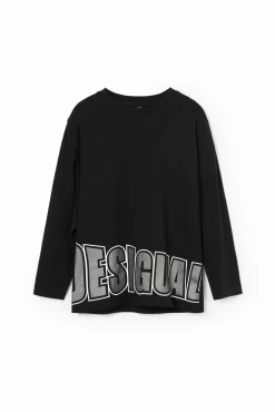 T-shirts E Camisas<Desigual Camiseta de manga longa