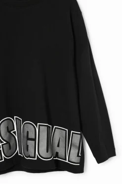 T-shirts E Camisas<Desigual Camiseta de manga longa