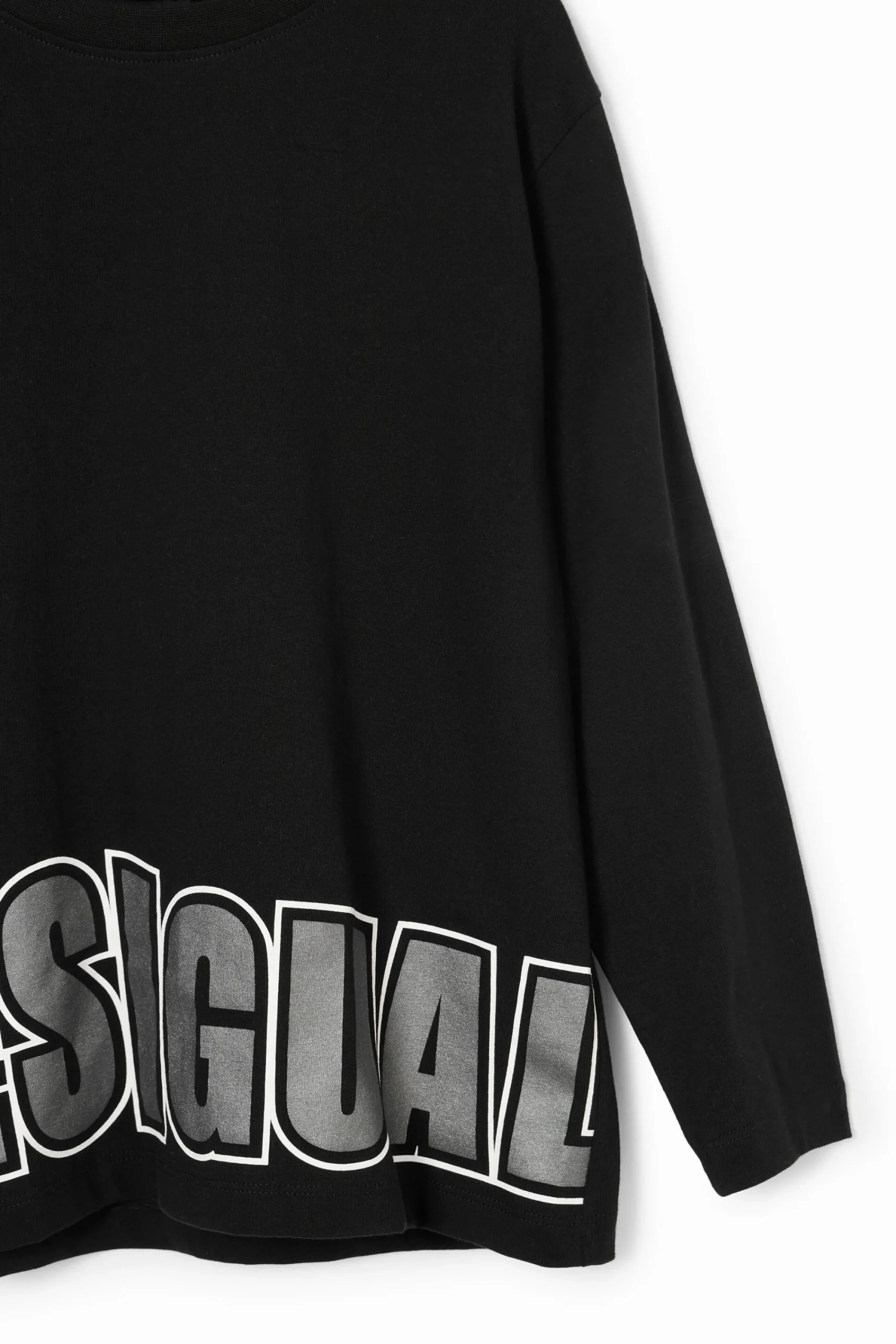 T-shirts E Camisas<Desigual Camiseta de manga longa
