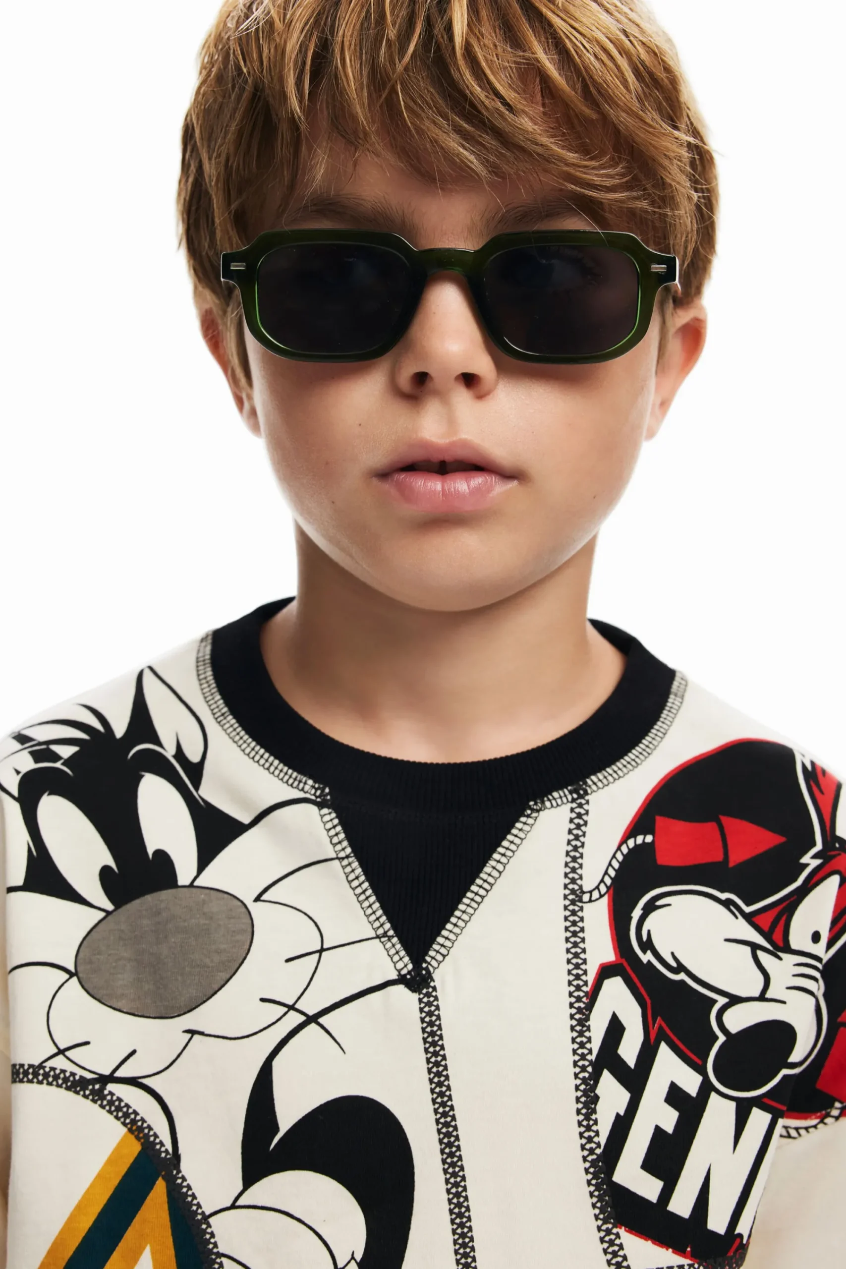 T-shirts E Camisas<Desigual Camiseta de manga longa Looney Tunes