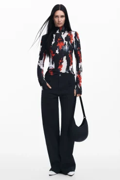 T-shirts<Desigual Camiseta de manga longa Maitrepierre