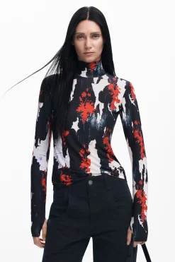 T-shirts<Desigual Camiseta de manga longa Maitrepierre