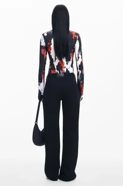 T-shirts<Desigual Camiseta de manga longa Maitrepierre