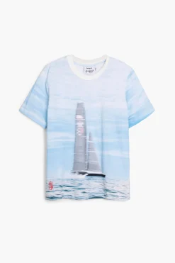 Camisas E Blusas|T-shirts<Desigual Camiseta de vela American Magic