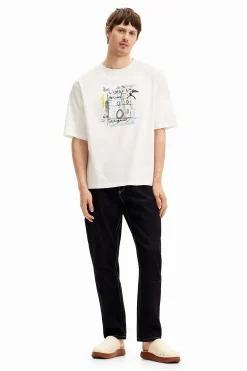 T-shirts<Desigual Camiseta design arty