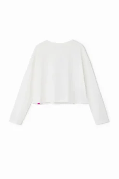 T-shirts E Camisas<Desigual Camiseta estampada com estrelas