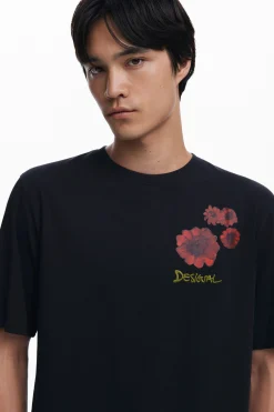 T-shirts<Desigual Camiseta estampada com flores