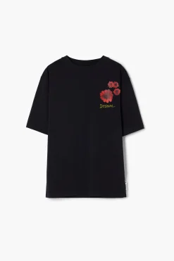 T-shirts<Desigual Camiseta estampada com flores