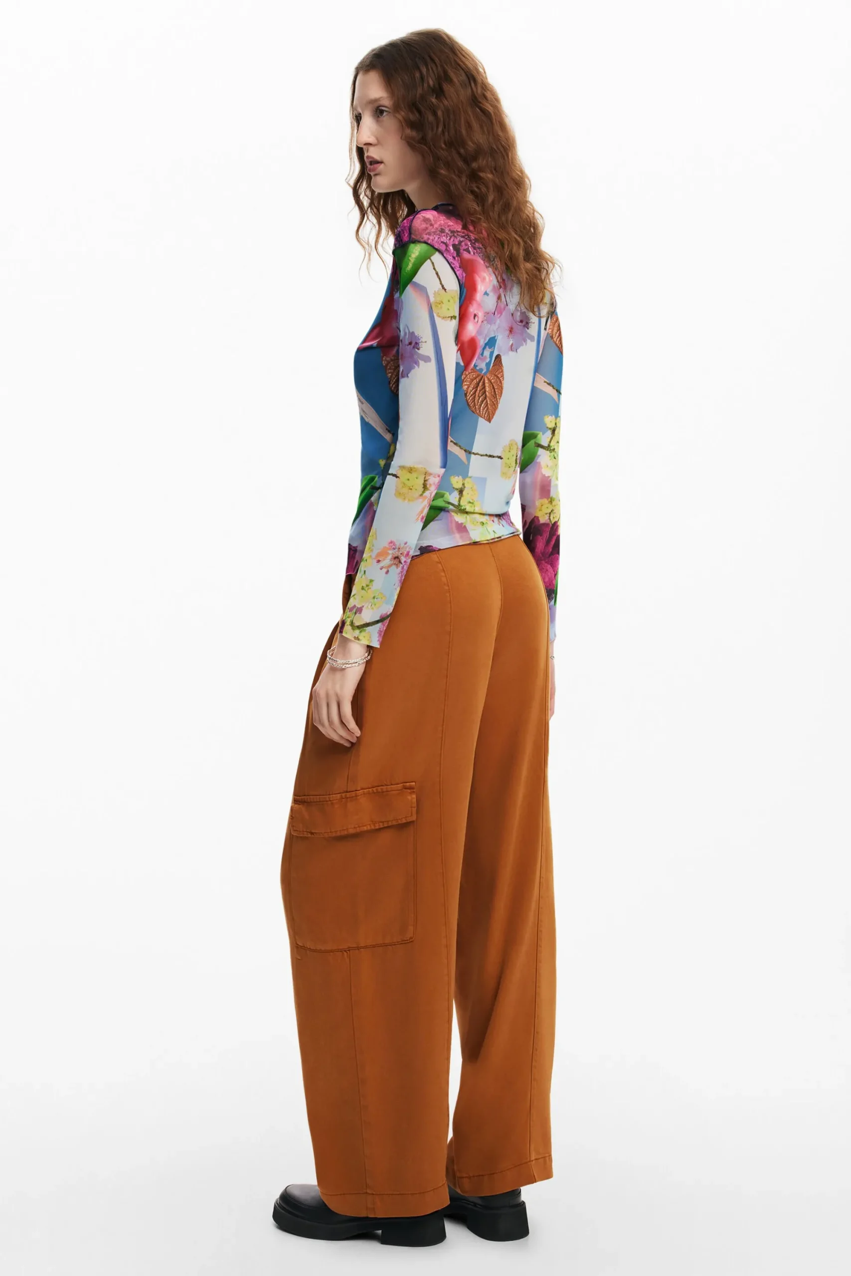 Camisas E Blusas|T-shirts<Desigual Camiseta estampada M. Christian Lacroix