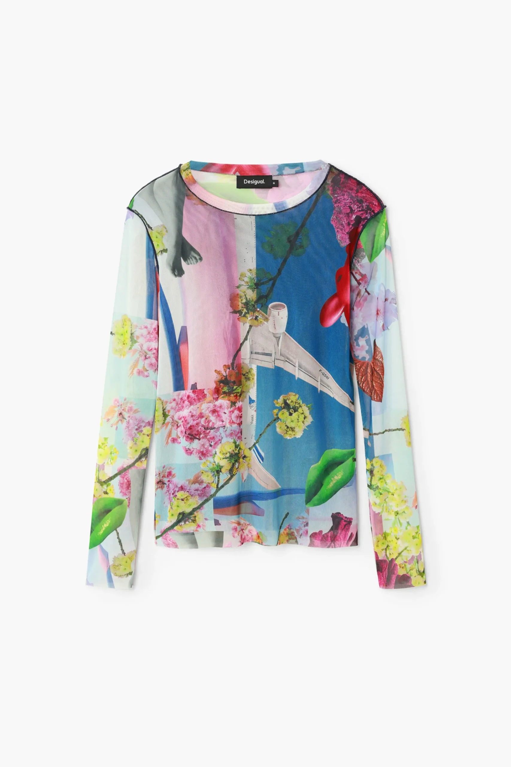 Camisas E Blusas|T-shirts<Desigual Camiseta estampada M. Christian Lacroix