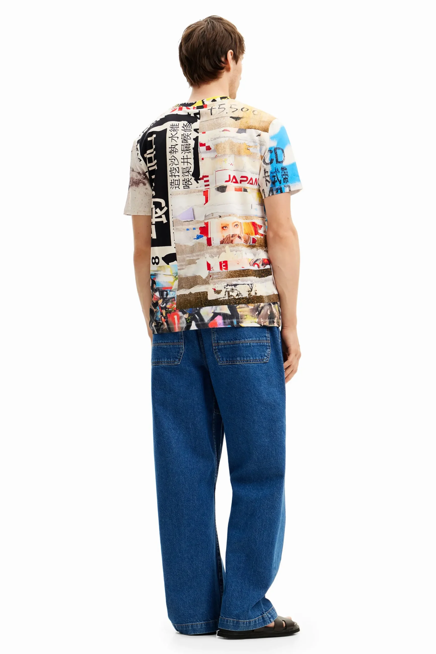 T-shirts<Desigual Camiseta estilo Japão