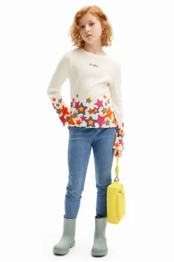 T-shirts E Camisas<Desigual Camiseta estrelas coloridas
