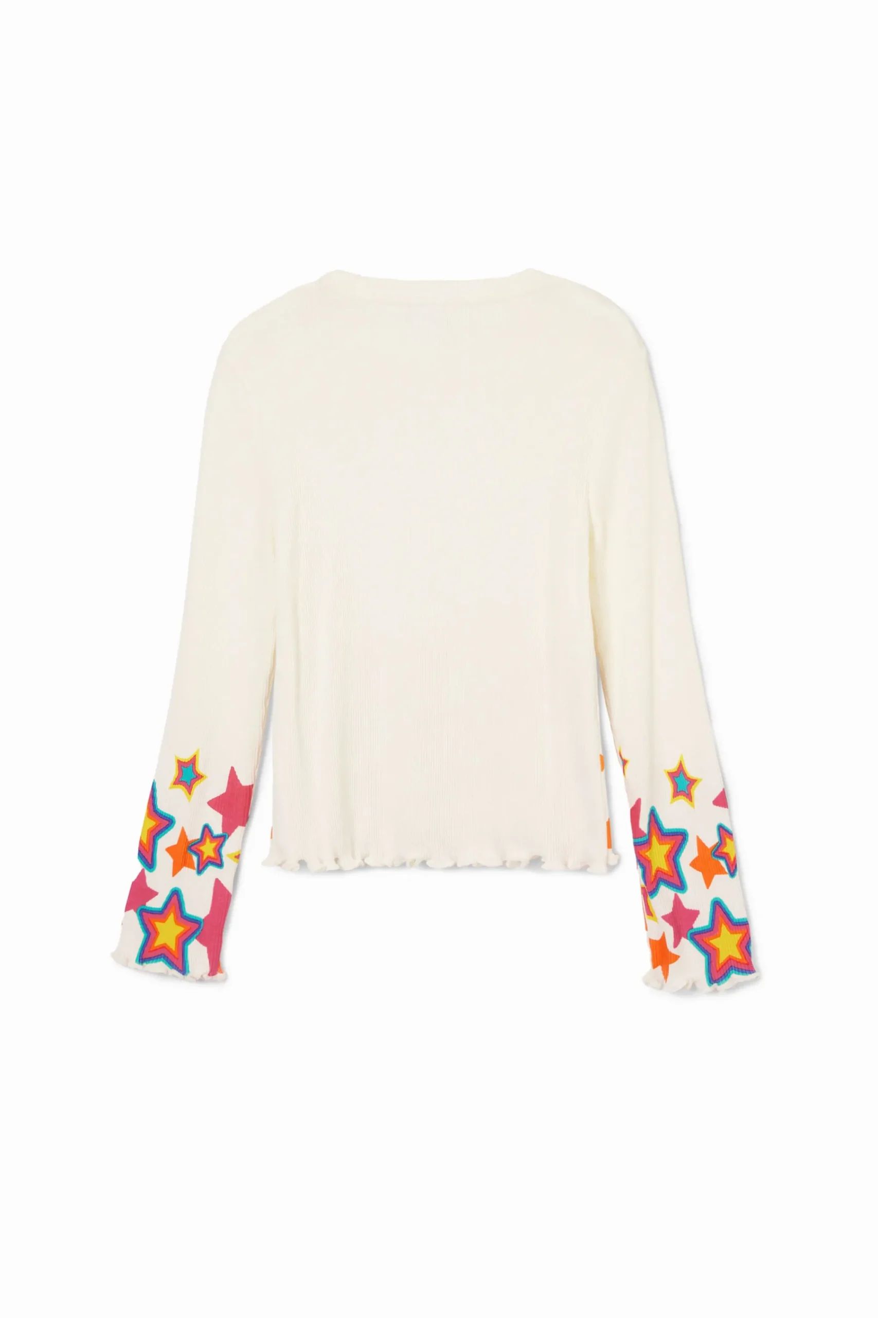 T-shirts E Camisas<Desigual Camiseta estrelas coloridas