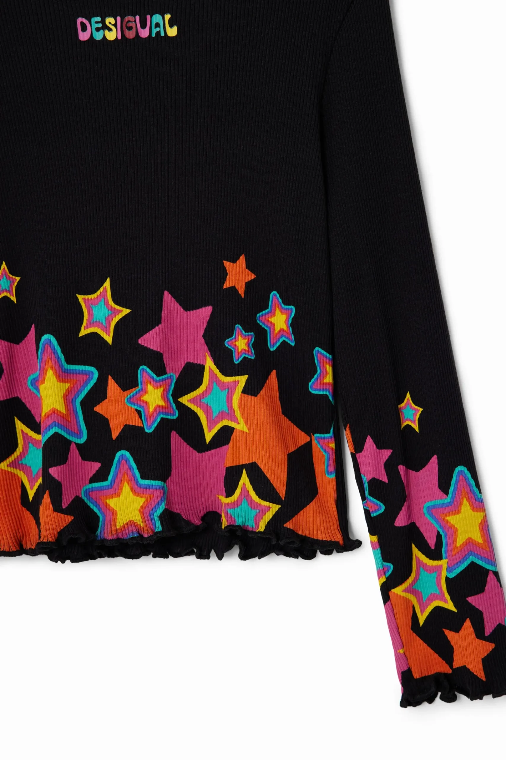 T-shirts E Camisas<Desigual Camiseta estrelas