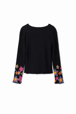T-shirts E Camisas<Desigual Camiseta estrelas