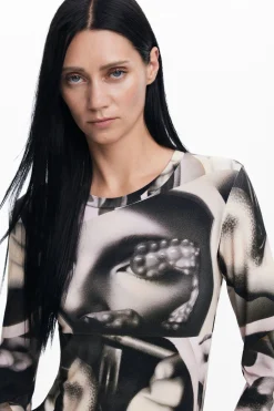 Camisas E Blusas|T-shirts<Desigual Camiseta surrealismo