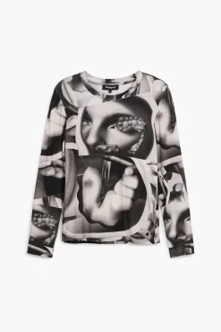 Camisas E Blusas|T-shirts<Desigual Camiseta surrealismo