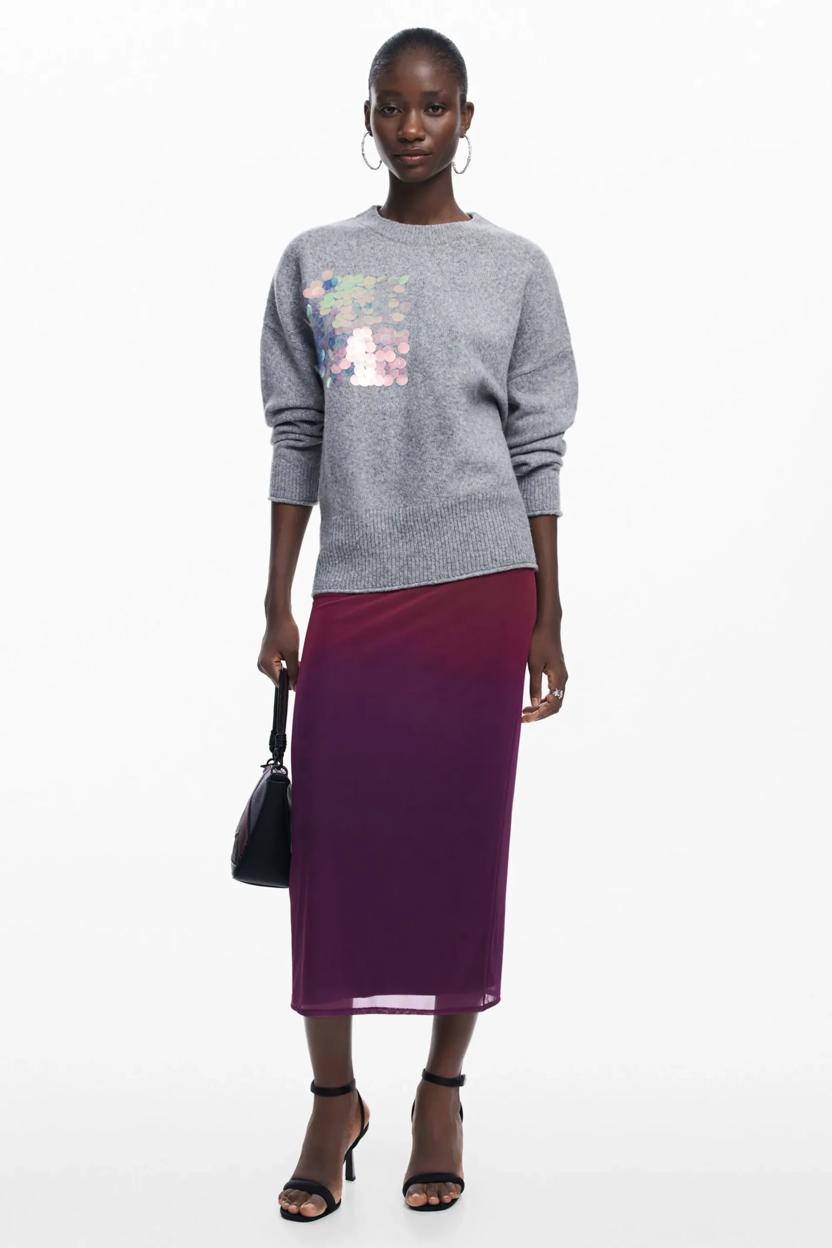 Malha<Desigual Camisola