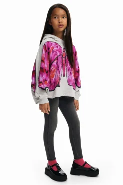 Malhas E Sweatshirts<Desigual Capa de moletom com estampa de borboleta