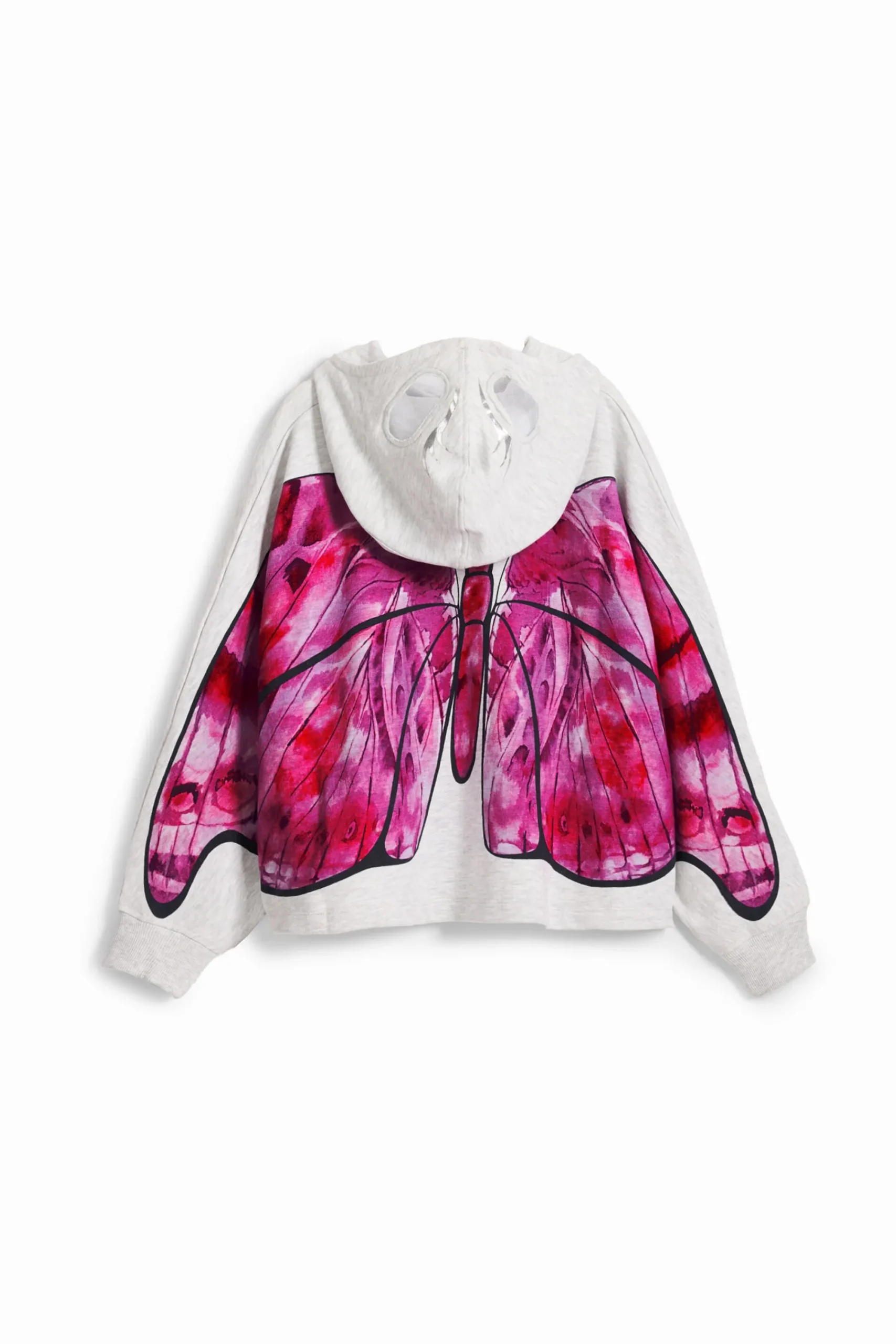 Malhas E Sweatshirts<Desigual Capa de moletom com estampa de borboleta