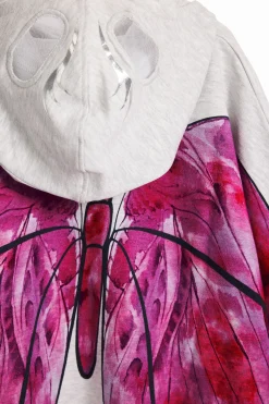 Malhas E Sweatshirts<Desigual Capa de moletom com estampa de borboleta