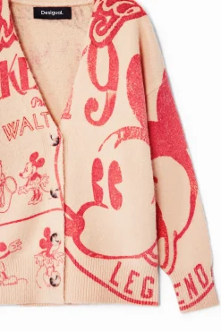 Malhas E Sweatshirts<Desigual Cardigã do Mickey Mouse