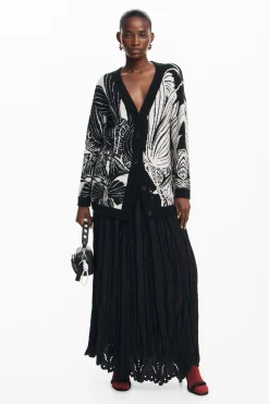 Roupa De Malha|Malha<Desigual Cardigan estampado