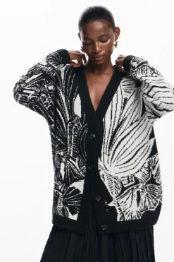 Roupa De Malha|Malha<Desigual Cardigan estampado