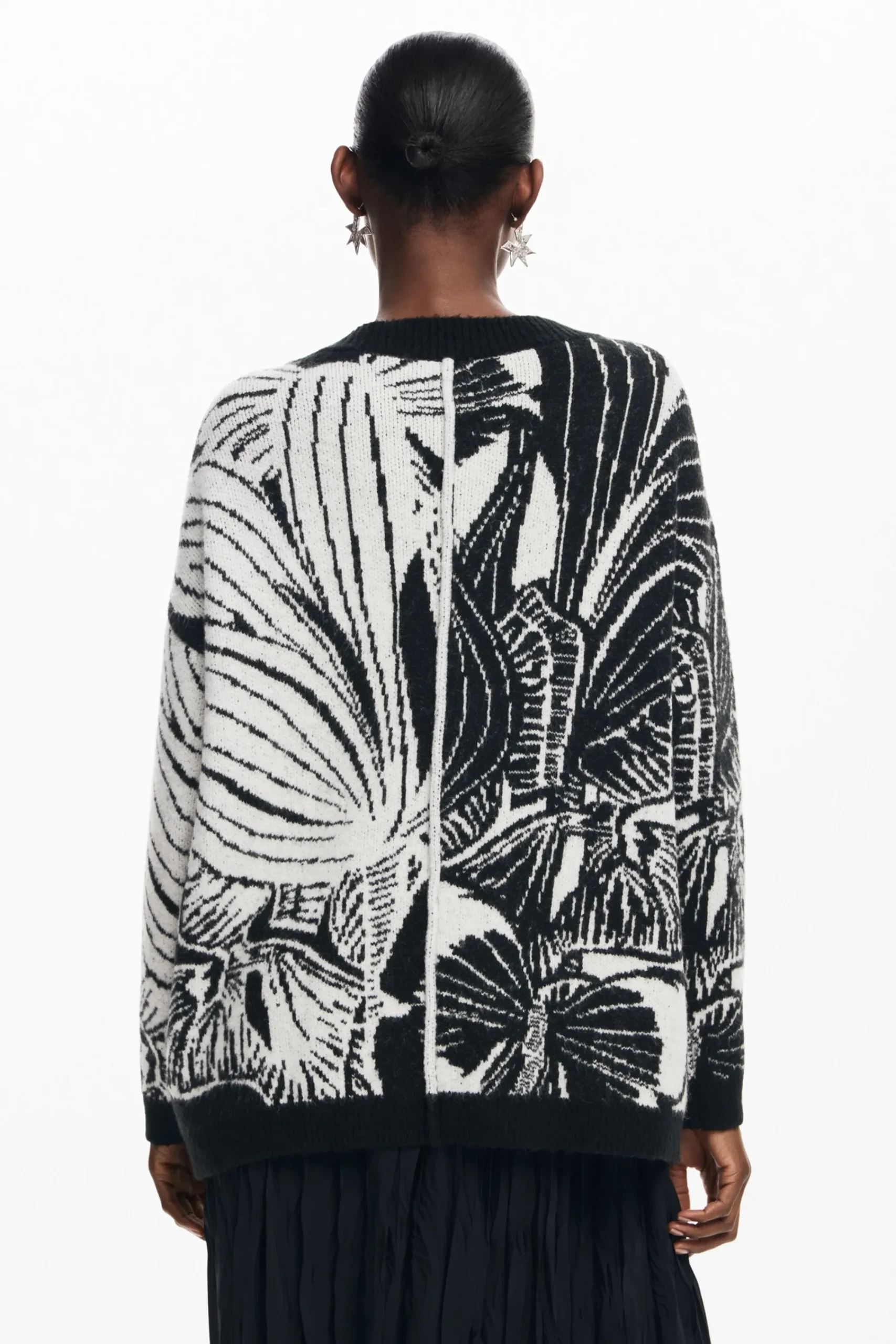 Roupa De Malha|Malha<Desigual Cardigan estampado