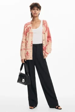 Roupa De Malha|Malha<Desigual Cardigan Mickey