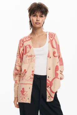 Roupa De Malha|Malha<Desigual Cardigan Mickey