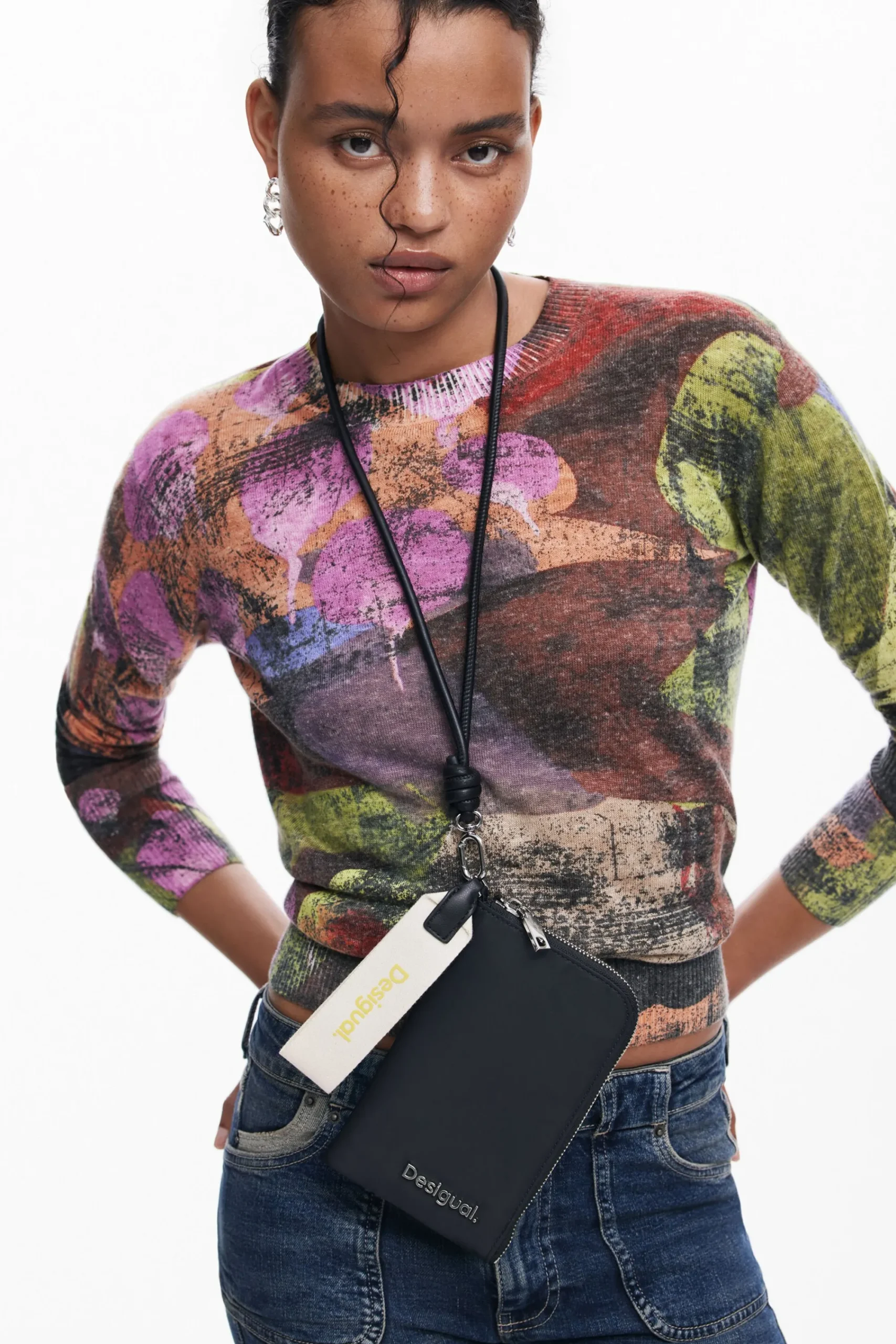 Carteiras|Carteiras<Desigual Carteira de nylon com zíper