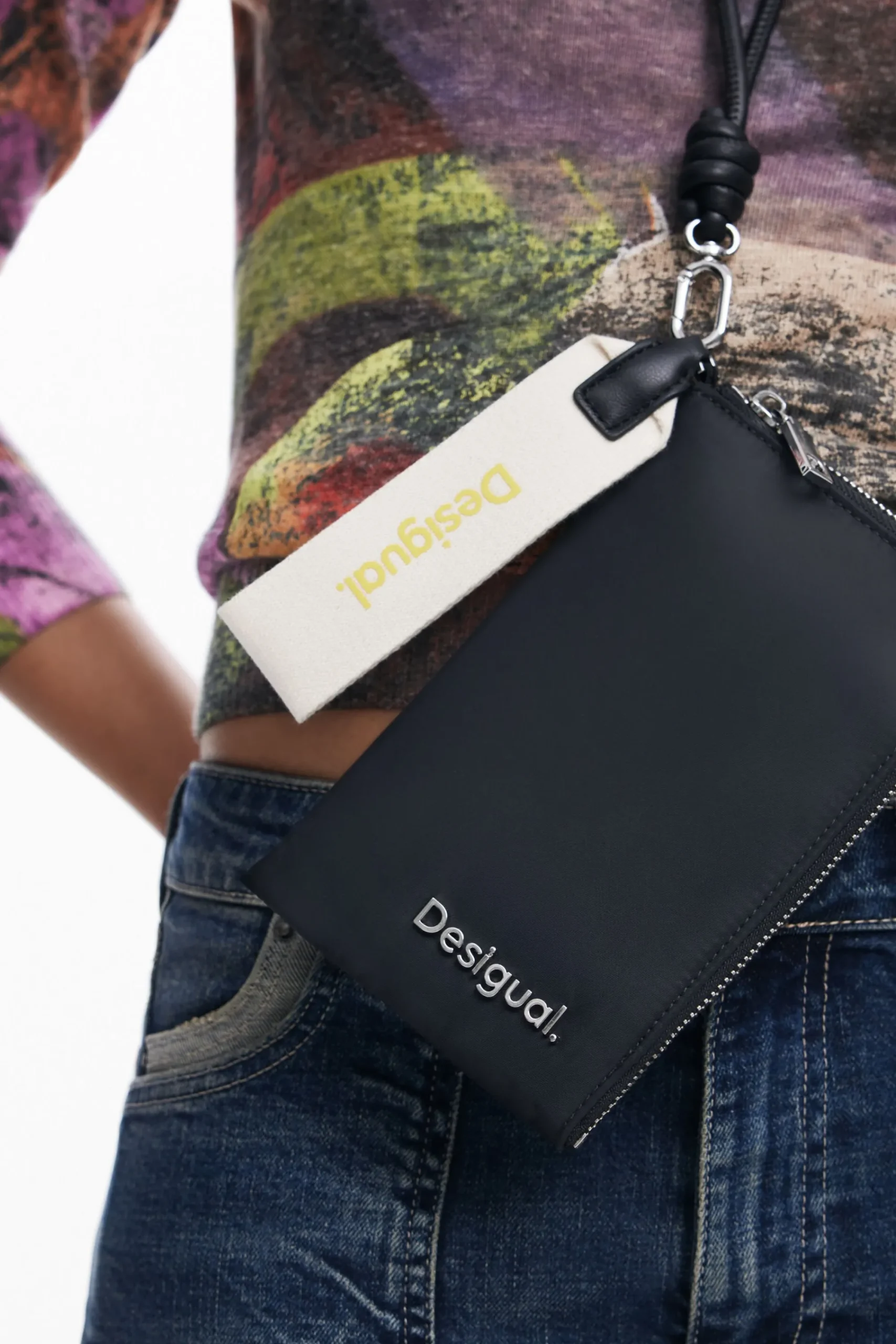Carteiras|Carteiras<Desigual Carteira de nylon com zíper